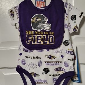 Infant Onesie-Baltimore Ravens